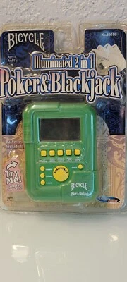 NOVO EM FOLHA Bicicleta Marca Iluminada 2 em 1 Brinquedo de Jogo de Poker e Blackjack Portátil - Imagem 1 de 4