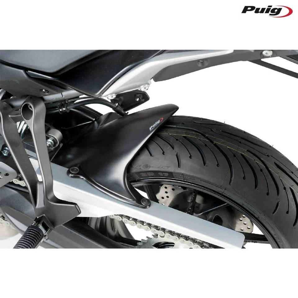 PUIG 9205J PARAFANGO POSTERIORE NERO OPACO YAMAHA 700 TRACER 2016-2018 - Immagine 1 di 1