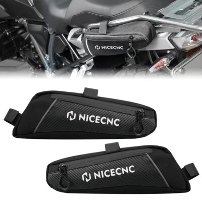 Rear Rack Storage Tool Side Bags For BMW R1200GS LC ADV R1250GS Adventure 14-24 Foto 1 de 4