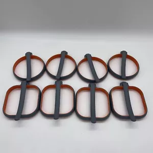 Blackstone Plancha Huevos Anillos Silicona Moldes 4 Cuadrados 4 Redondos Juego de 8 en Excelente Condición - Imagen 1 de 6