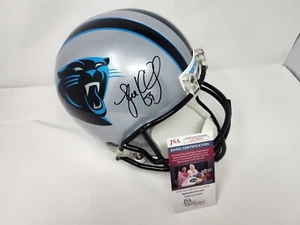 LUKE KUECHLY signed full size PANTHERS helmet JSA COA - Picture 1 of 6