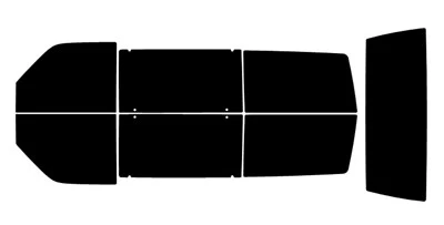 Kit de película de tinte de cerámica precortada para ventana de auto para Chevrolet Astro Minivan 2003-2005 Foto 1 de 4