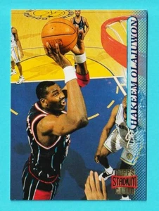 1996-97 Topps Stadium Club solo para miembros Hakeem Olajuwon Rockets #123 (KCR) - Imagen 1 de 2