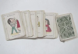 Old Happy Families Card Game - 48 Cards - Picture 1 of 5