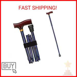 DMI Sports Walking Cane or Stick, Foldable Cane for Men, Women, Seniors and Hand - Picture 1 of 2