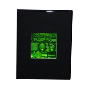 3D Camera Guts 4" Square with Stars Background Hologram Picture DESK STAND - Picture 1 of 7