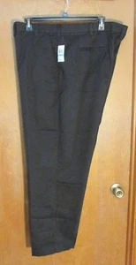 Men's "IZOD" B&T Size 42x36, Black, Performance Plus, Stretch, Sportflex, Pants - Picture 1 of 4