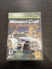 Midnight Club: Los Angeles Complete Edition (Xbox 360, 2009) Complete CIB Manual