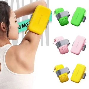 Waterproof Running Arm Bag Double Zipper Cell Phone Holder  Sport - Zdjęcie 1 z 14