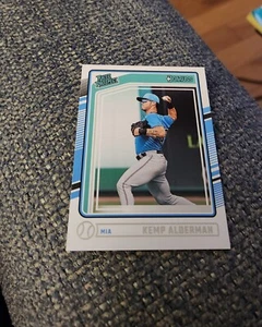 2024 Donruss Baseball Kemp Alderman #140 Miami Marlins Rated Prospect - Picture 1 of 2