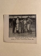 World Series Ty Cobb Hughie Jennings Frank Chance Coughlin 1908 Baseball Picture
