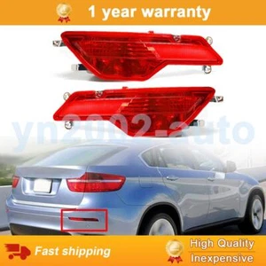 2pcs LH & RH Rear Bumper Fog Light Reflector Lamp For BMW 2008-2010 E71 E72 X6 - Picture 1 of 4