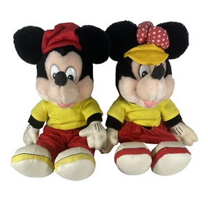 "Juguetes de peluche vintage de Mickey y Minnie Mouse de Disney aplausos 13"" animales de peluche" - Imagen 1 de 6