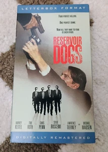 Reservoir Dogs LETTERBOX Edition VHS Video Tape Quentin Tarantino RARE - Picture 1 of 6