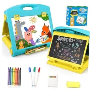 Tabletop Easel for Kids Art Easel for Kids 3 4 5 Toddler Art Easel Board for - Picture 1 of 3