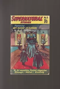VINTAGE UK SF PB.BADGER SUPERNATURAL #,5.MY NAME IS SATAN. AJ.MERAK GREAT COVER - Picture 1 of 3