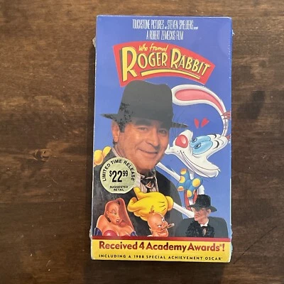 Who Framed Roger Rabbit 1988 VHS Rare Hard To Find Original Release Version - Image 1 of 4