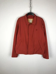 Timberland Bomberjacke Reißverschluss Rot Gr. L - Bild 1 von 15