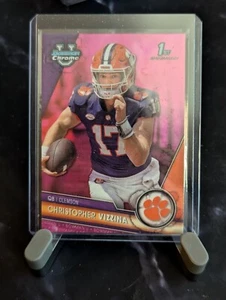 Christopher Vizzina 2023 Bowman Chrome U Fuchsia Diamond Refractor RC A1 - Bild 1 von 1