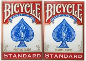 Bicycle Red Back Svengali Deck Set Of Two Decks With Different Force Cards New! - Picture 1 of 1