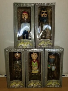 Duck Dynasty Bobbleheads Complete Set Of 5 In Original Packaging  - Picture 1 of 4