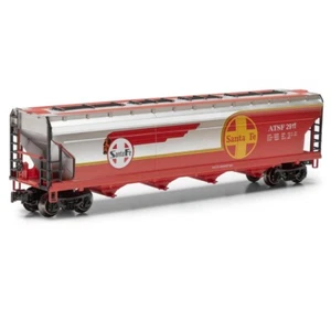 O Gauge ACF Smooth-Sided Hopper Car - SANTA FE - New Item - Free Shipping - Picture 1 of 4