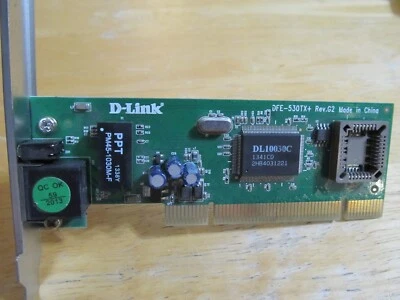 D-Link DFE-530TX+REV.G2 PCI Network Interface Card - Image 1 of 4