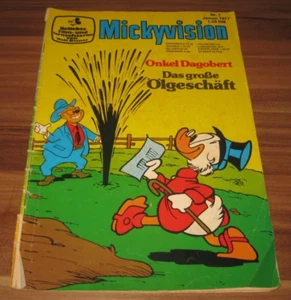 Cuaderno de cómic vintage de Mickeyvision 1977 n.º 1 Ehapa Z3 - Imagen 1 de 10