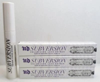 URBAN DECAY SUBVERSION VOLUMIZING LASH PRIMER 0.28 OZ NWB LOT OF 3 - Image 1 of 4