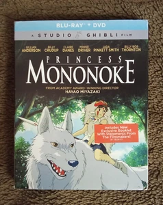 Princess Mononoke Blu-Ray+DVD (Region: A) Amerikanische Blu-Ray - Bild 1 von 5