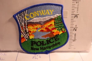 police patch  CONWAY POLICE NEW HAMPSHIRE - Picture 1 of 1