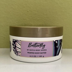 (1) Bath & Body Works BUTTERFLY 24HRS Moisture Whipped Body Butter 6.5oz NEW - Picture 1 of 2