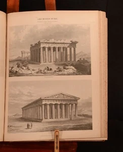 1867 Treatise on Architecture Arts of Construction Arthur Ashpitel Illus 1st - Bild 1 von 10