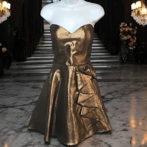 Blondie Plus Sexy Glamour chic strapless fit flare dress 16 formal event party - Picture 1 of 12