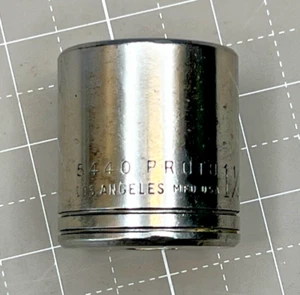Proto 5440 1-1/4" SAE Steckschlüssel, 1/2" Antrieb, 12 Punkt Los Angeles, USA 1949 - 1956 - Bild 1 von 4
