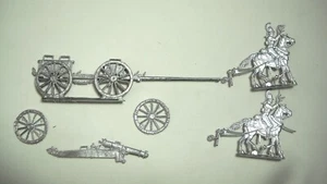 30MM ZINNFIGUREN UNPAINTED BEAUTIFUL NAPOLEONIC RUSSIAN HORSE ARTILLERY GROUP!! - Picture 1 of 2