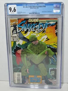 GI Joe A Real American Hero Comic #144 CGC 9.6 1994 Origin Snake Eyes Marvel - Bild 1 von 9