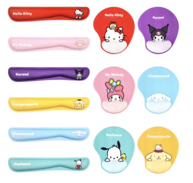 Sanrio Characters Dino Mousepad [6 Designs]