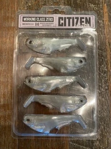 Working Class Zero WCZ Citizen Micro 3.5 Swimbait - LIGHT SILVER NEU 5er Pack - Bild 1 von 4