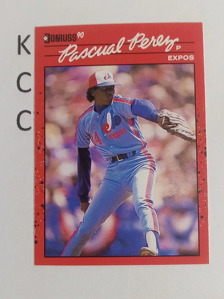 1990 Donruss Baseball Montreal Expos #342 Pascual Perez - Image 1 of 2