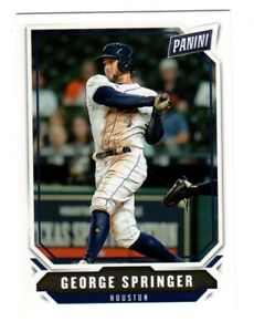 2018 The National George Springer Houston Astros Card Number 67