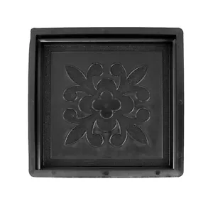 Gießform Schalungsform 30x30cm Terrassenplatte Gehwegplatte - französische Lilie - Bild 1 von 5