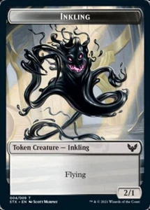 10 Token Cards - INKLING - Strixhaven: School of Mages (STX) - Magic MTG FTG - Picture 1 of 1