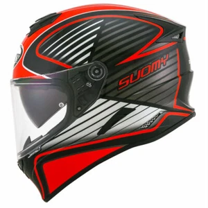Casco Integral Moto Suomy Stellar Cruiser Rojo Talla M Red Helmet Casco - Imagen 1 de 2