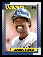 1990 Topps Alfredo Griffin  Los Angeles Dodgers #643 Centered Mint Baseball Card