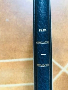 VERLAINE FEMMES 1890 EDITION ORIGINALE NUMEROTEE RELIURE SIGNEE  RARISSIME - Photo 1/10