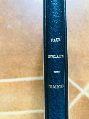 VERLAINE FEMMES 1890 EDITION ORIGINALE NUMEROTEE RELIURE SIGNEE  RARISSIME - Photo 1/4