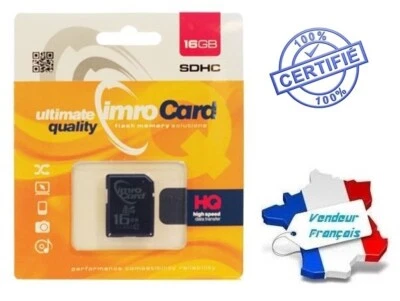 Carta Memoria Ultimate Qualità SDHC 16 Andare / 16 GB Classe 10 - Immagine 1 di 4