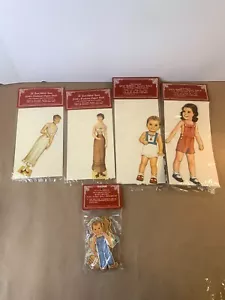 Vintage Merrimack Publishing Old Fashioned Die Cut Paper Dolls & Costumes - Picture 1 of 7
