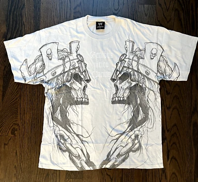 Camiseta de colección 2007 WWE Triple H Wrestling Genibus Nitito para hombre XL Foto 1 de 2